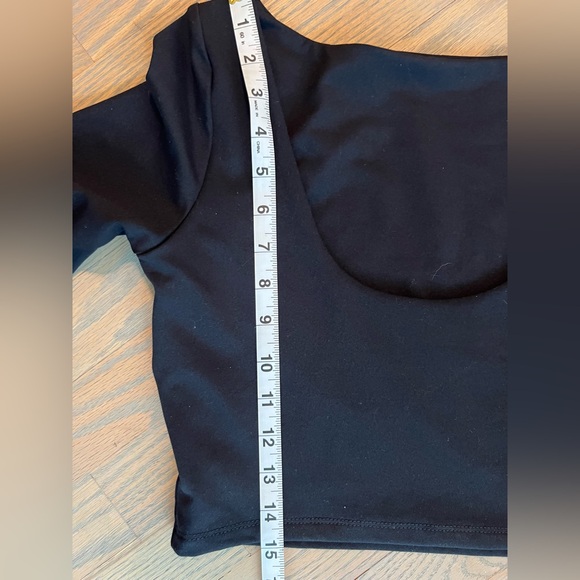 Susana Monoco Scoop Back Crop Top Black from Nordstrom size L (runs small) - Picture 5 of 7